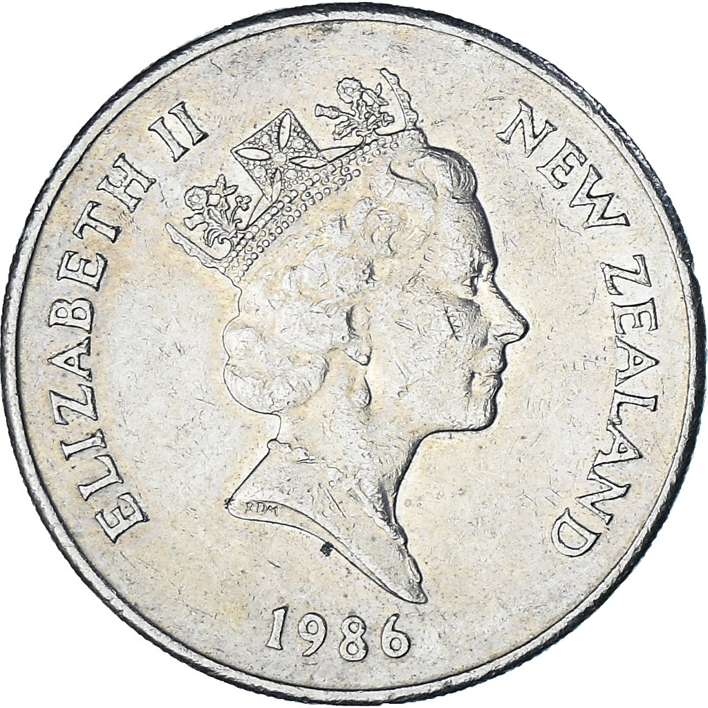 Nuova Zelanda, 20 Cents, 1986