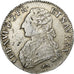 France, Louis XVI, Ecu aux branches d'olivier, 1784, Montpellier, Silver