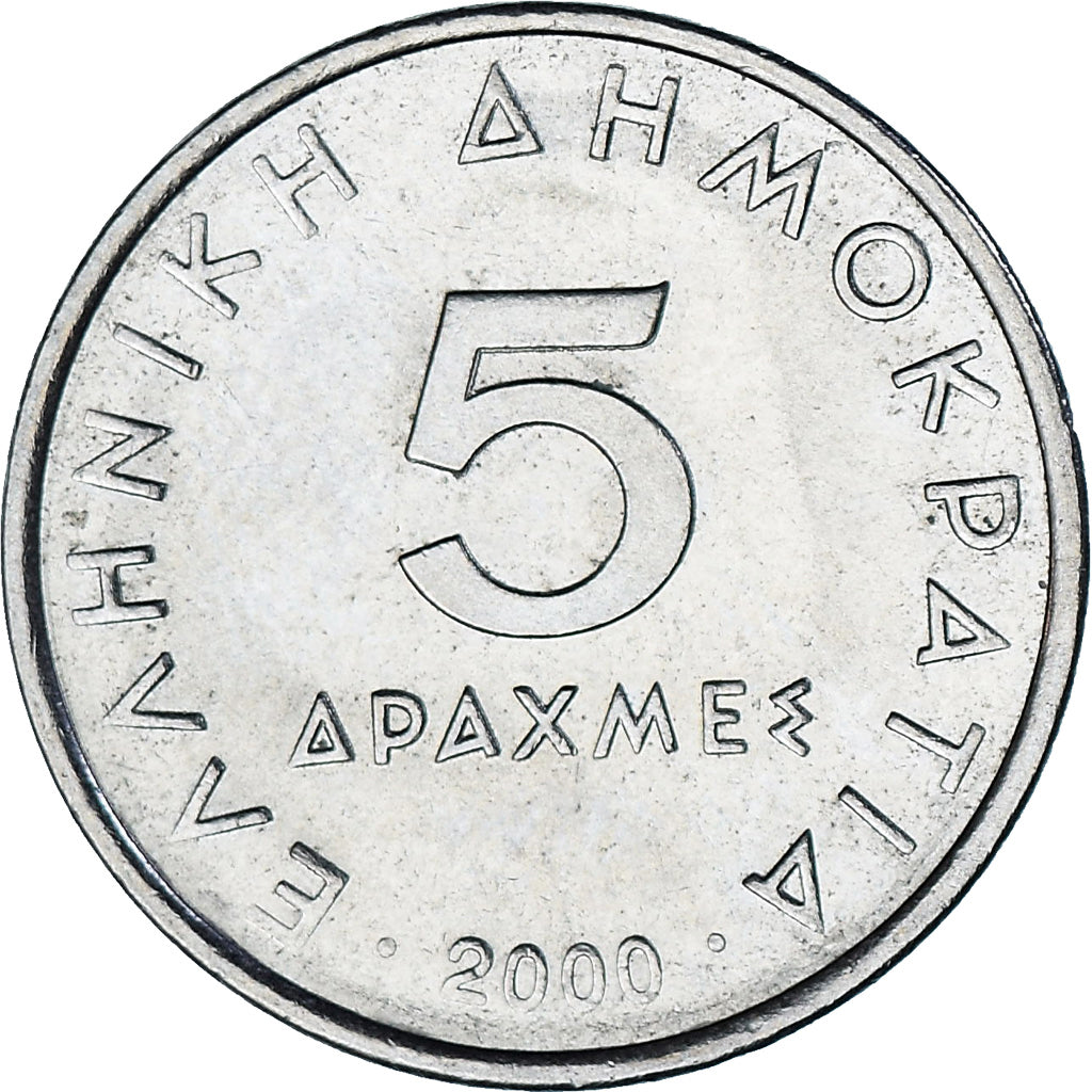Griechenland, 5 Drachmes, 2000