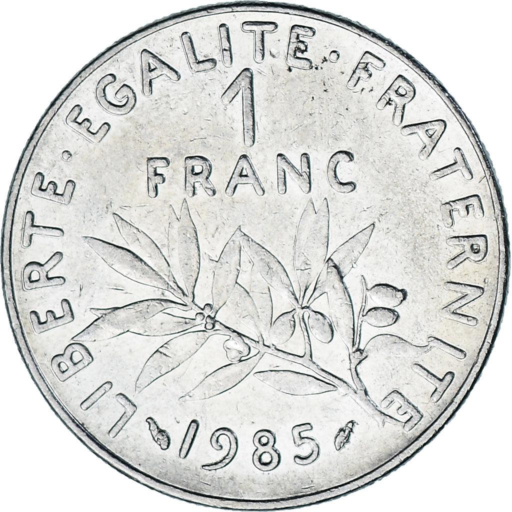 France, Franc, 1985