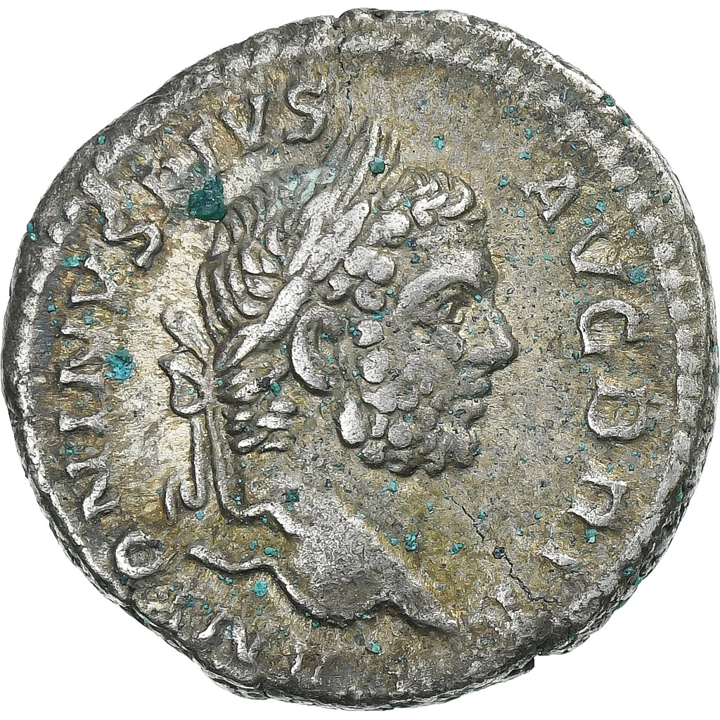 Caracalla, Denarius, 210, Rome, Silver, EF(40-45), RIC:117b