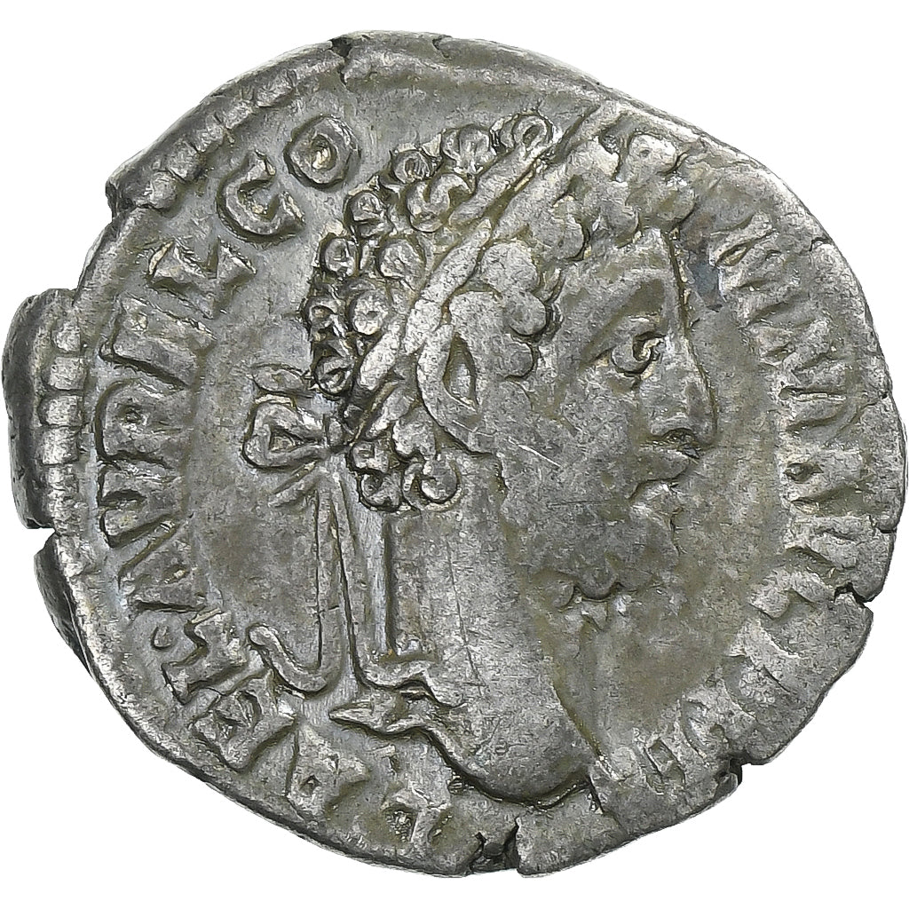 Commodus, Denarius, 192, Rome, Prata, EF(40-45), RIC:235