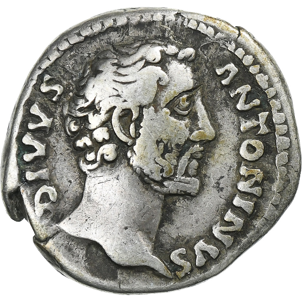 Divus Antoninus Pius, Denarius, 161-180, Rome, Prata, EF(40-45), RIC:441