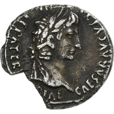 Augustus, Denarius, 2 BC-4 AD, Lugdunum, Silver, VF(20-25)