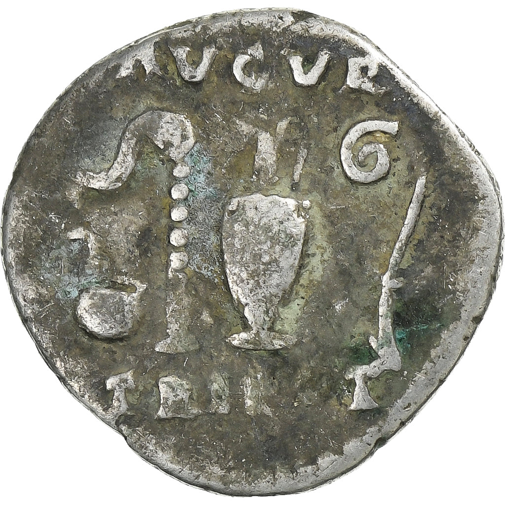 Vespasian, Denarius, 72-73, Rome, Silver, VF(20-25), RIC:356