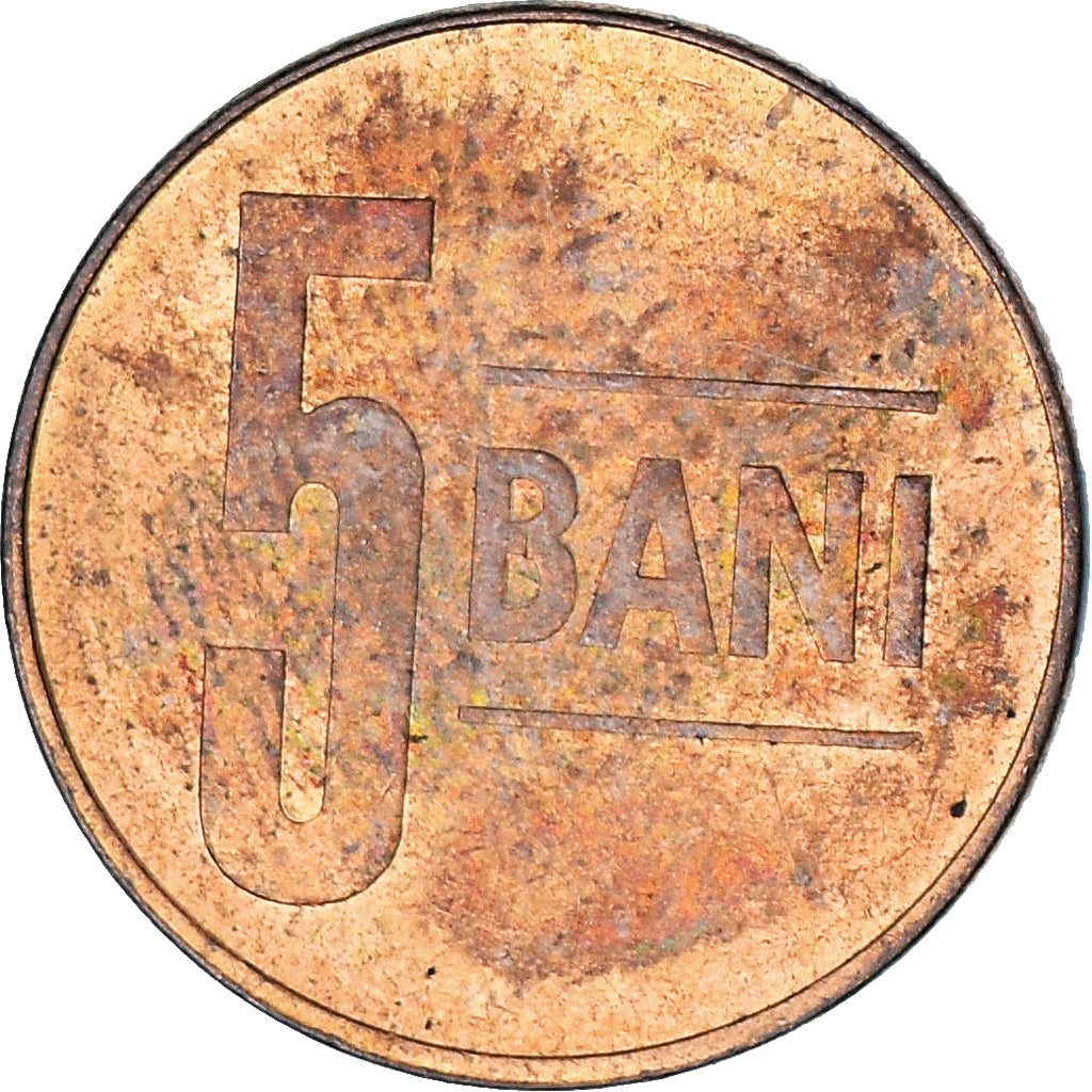 Roménia, 5 Bani, 2009