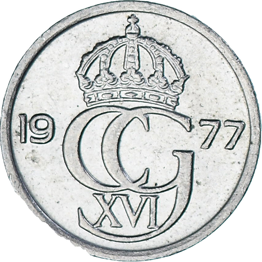 Svezia, 10 Öre, 1977