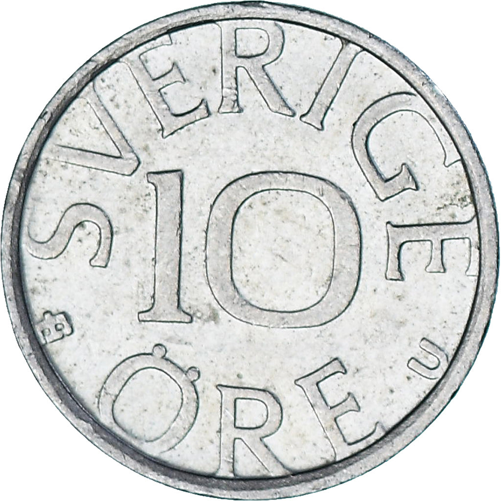 Svezia, 10 Öre, 1977