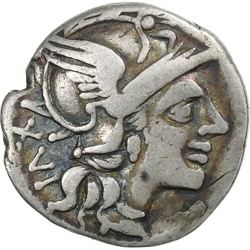Julia, Denarius, 141 BC, Rome, Silver, VF(20-25), Crawford:224/1