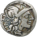 Julia, Denarius, 141 BC, Rome, Silver, VF(20-25), Crawford:224/1