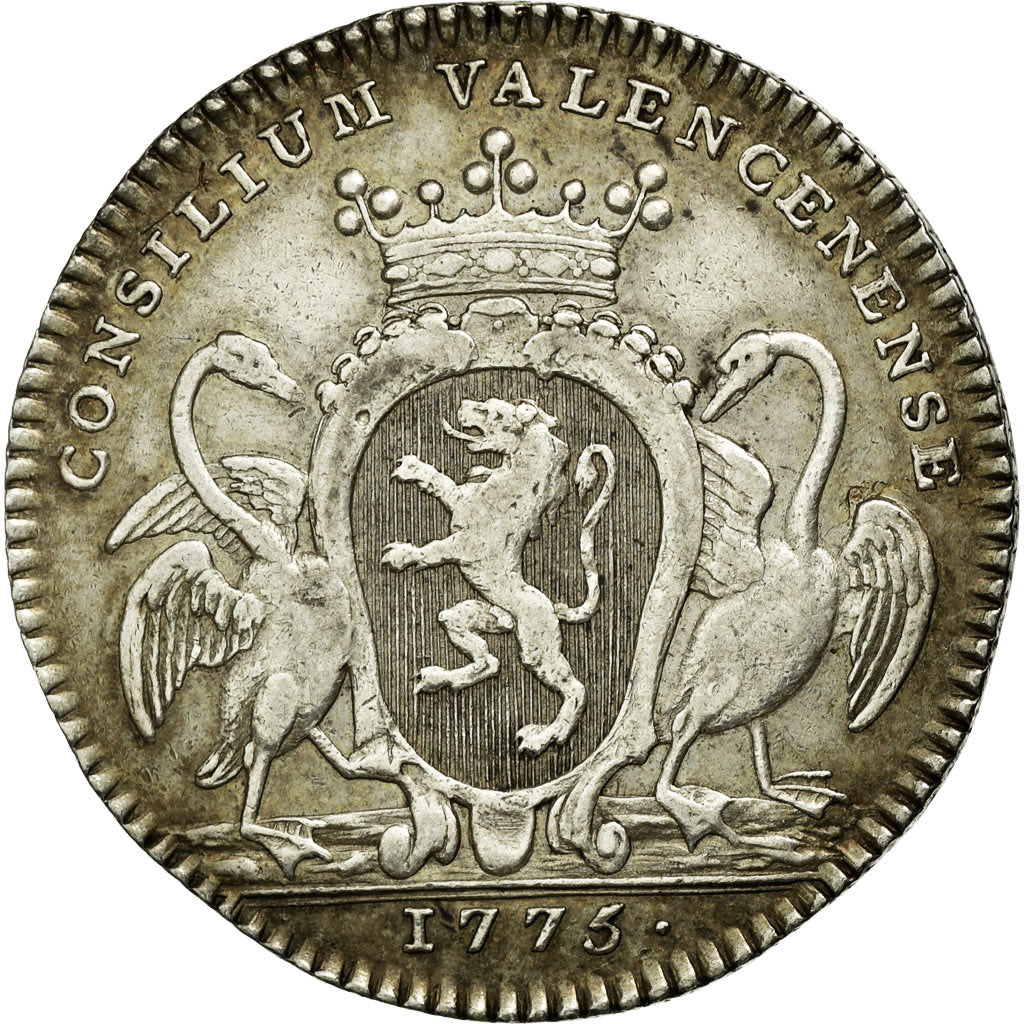 France, Token, Royal, 1775, EF(40-45), Silver, Feuardent:7362var