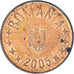 Rumänien, 5 Bani, 2005