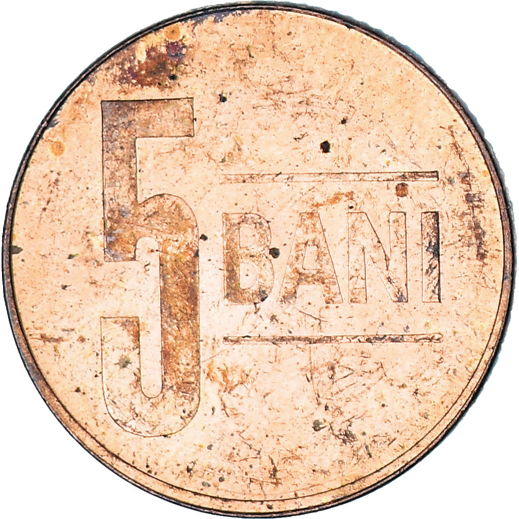 Rumänien, 5 Bani, 2010