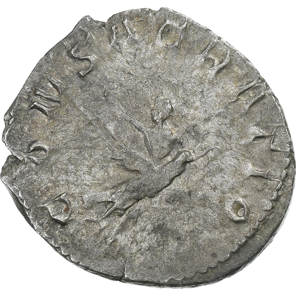 Divus Valerian II, Antoninianus, 257-258, Lugdunum, Prata, VF(20-25), RIC:9