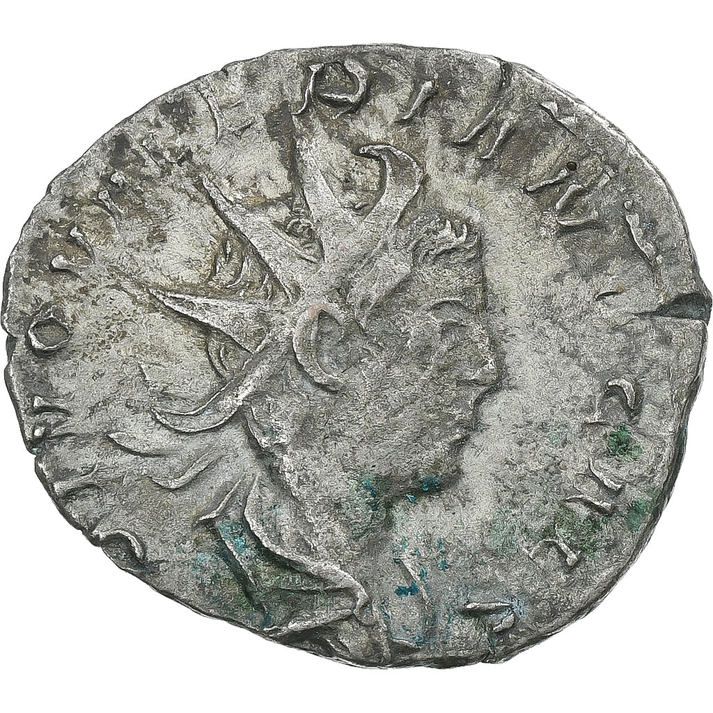 Divus Valerian II, Antoninianus, 257-258, Lugdunum, Srebro, VF(20-25), RIC:8