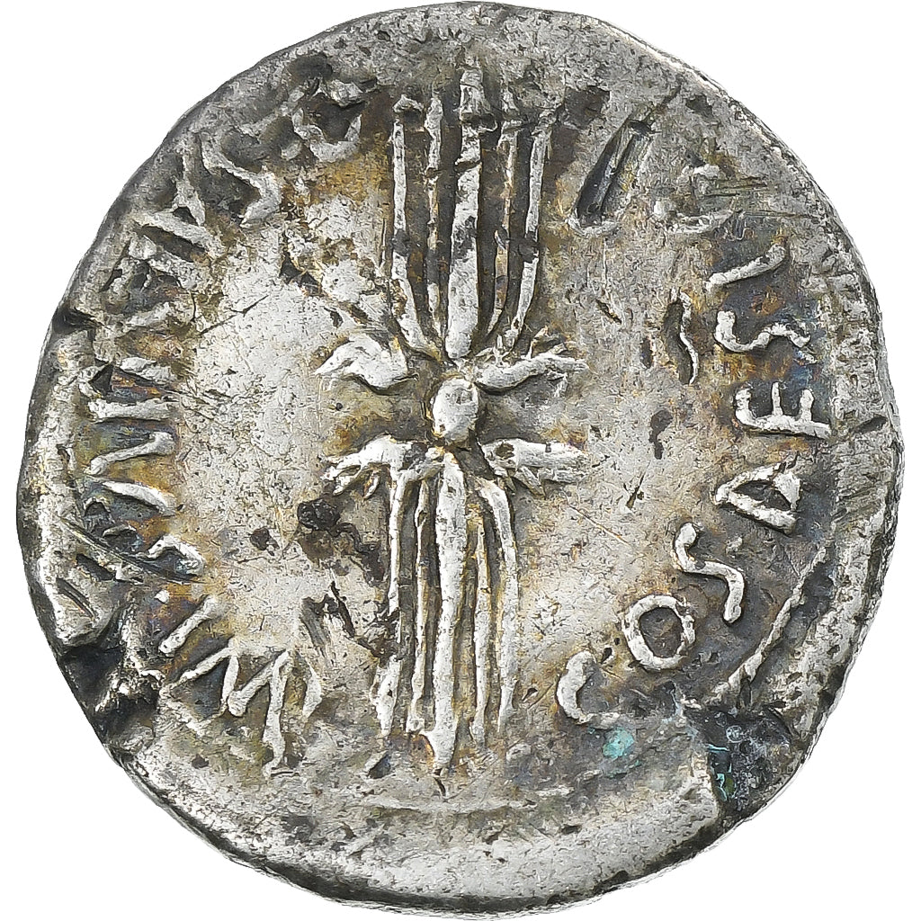 Octavian, Denarius, 40 BC, Silver, VF(20-25), Crawford:523/1a
