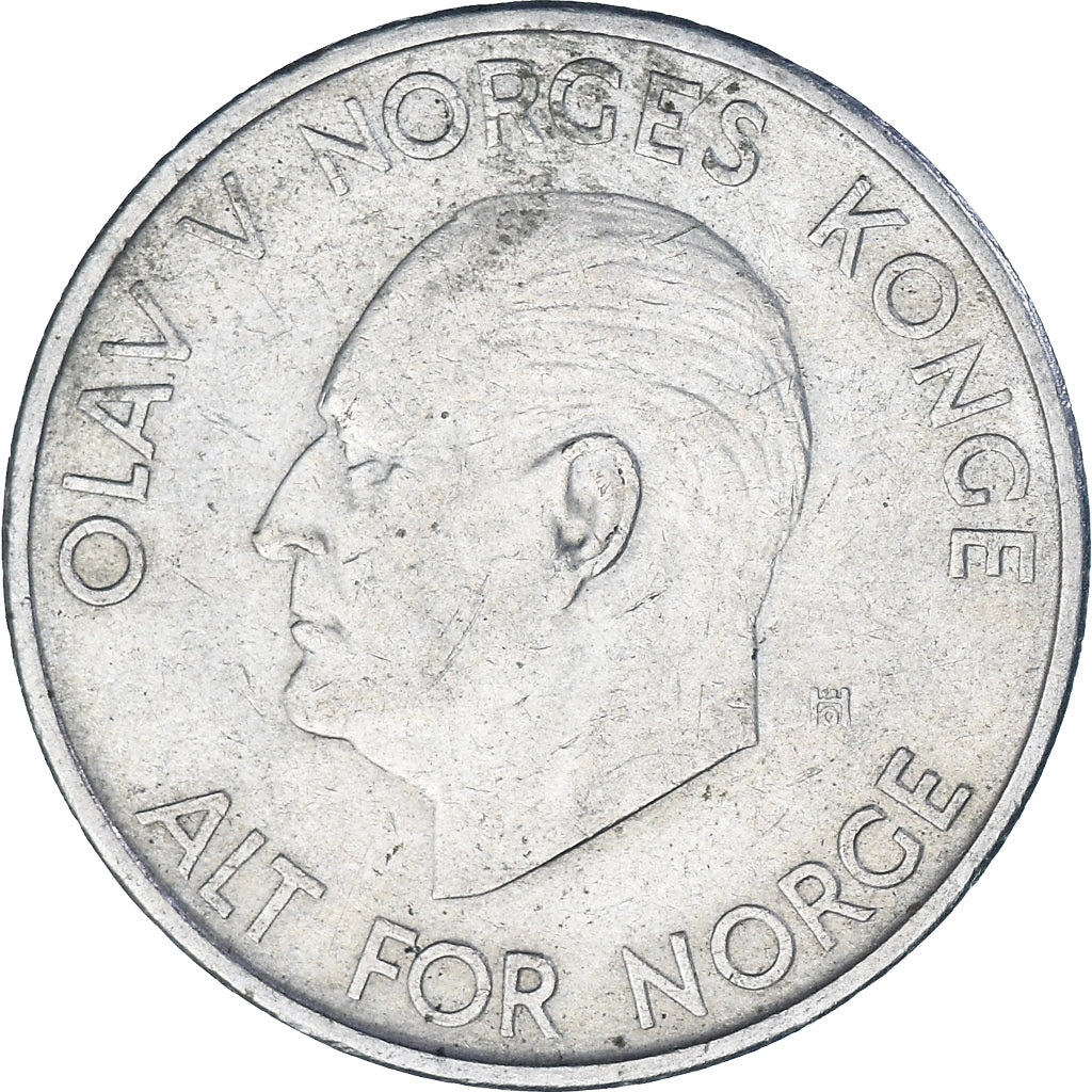 Norwegia, 5 Kroner, 1964