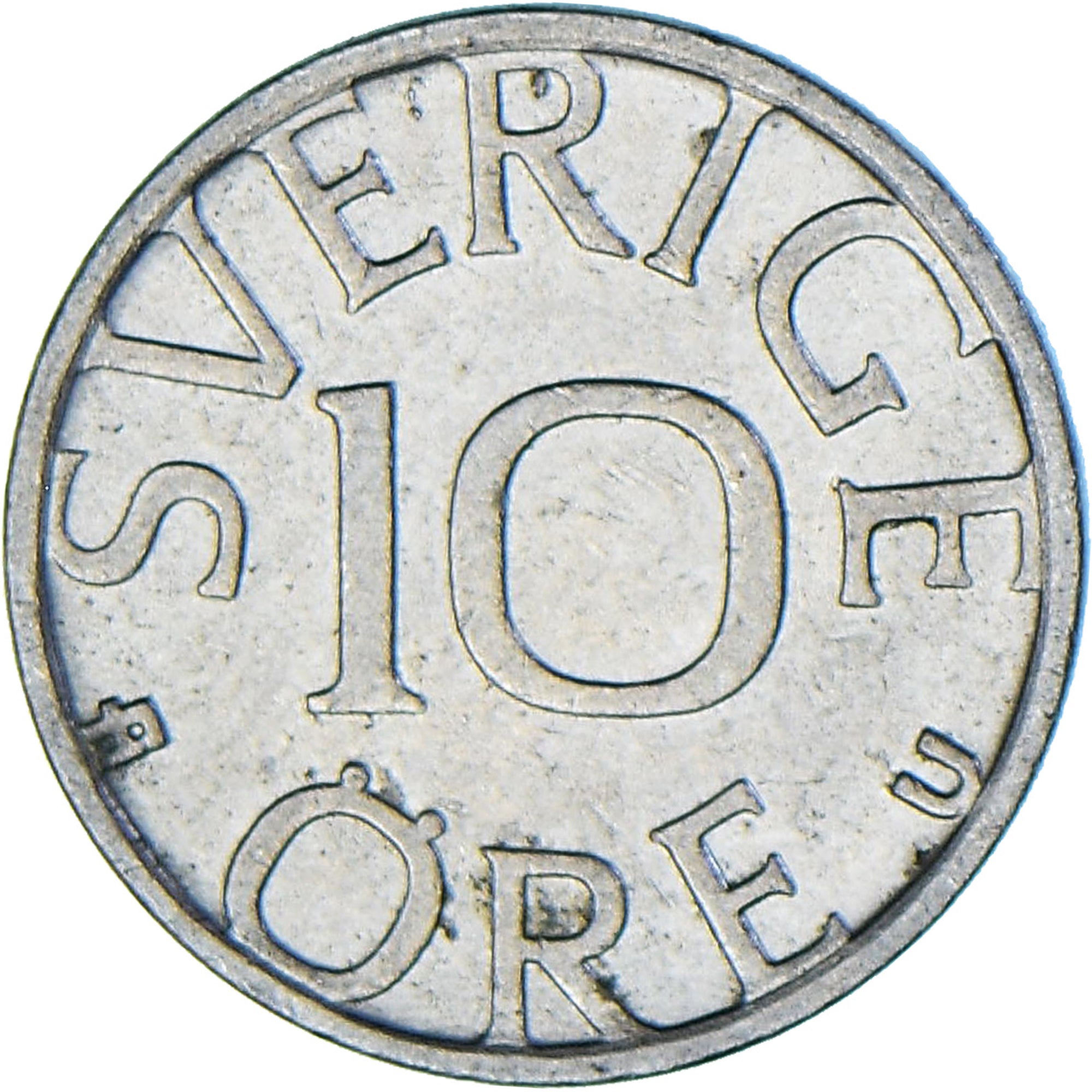 Schweden, 10 Öre, 1981