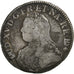France, Louis XV, Écu de Béarn aux branches d'olivier, 1736, Pau, Silver