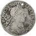 Francia, Louis XIII, 1/4 écu, 2e poinçon de Warin, 1643, Paris, Argento, MB