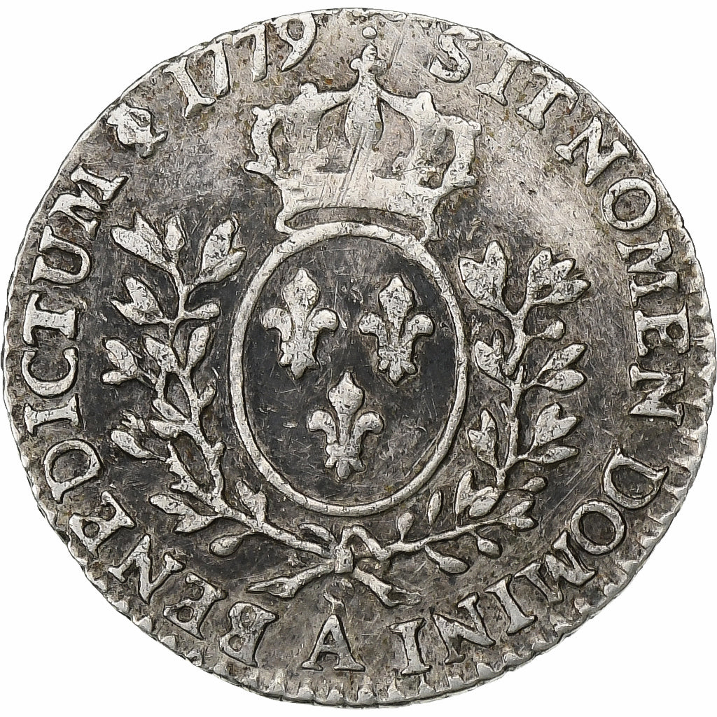 Frankrijk, Louis XV, 1/20 Ecu à la vieille tête (6 sols), 1779, Paris, Zilver