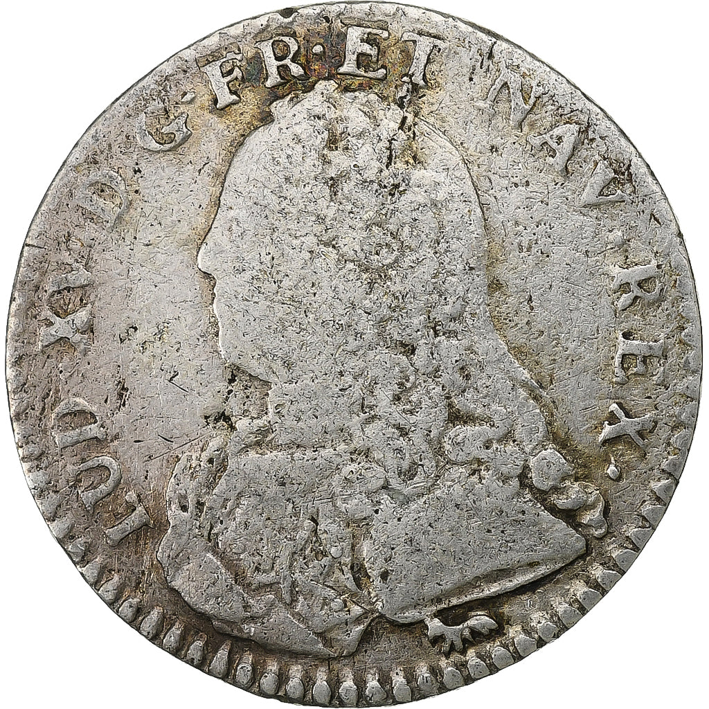 Frankreich, Louis XV, 1/10 Écu aux branches d'olivier, 1726, Paris, Silber, S