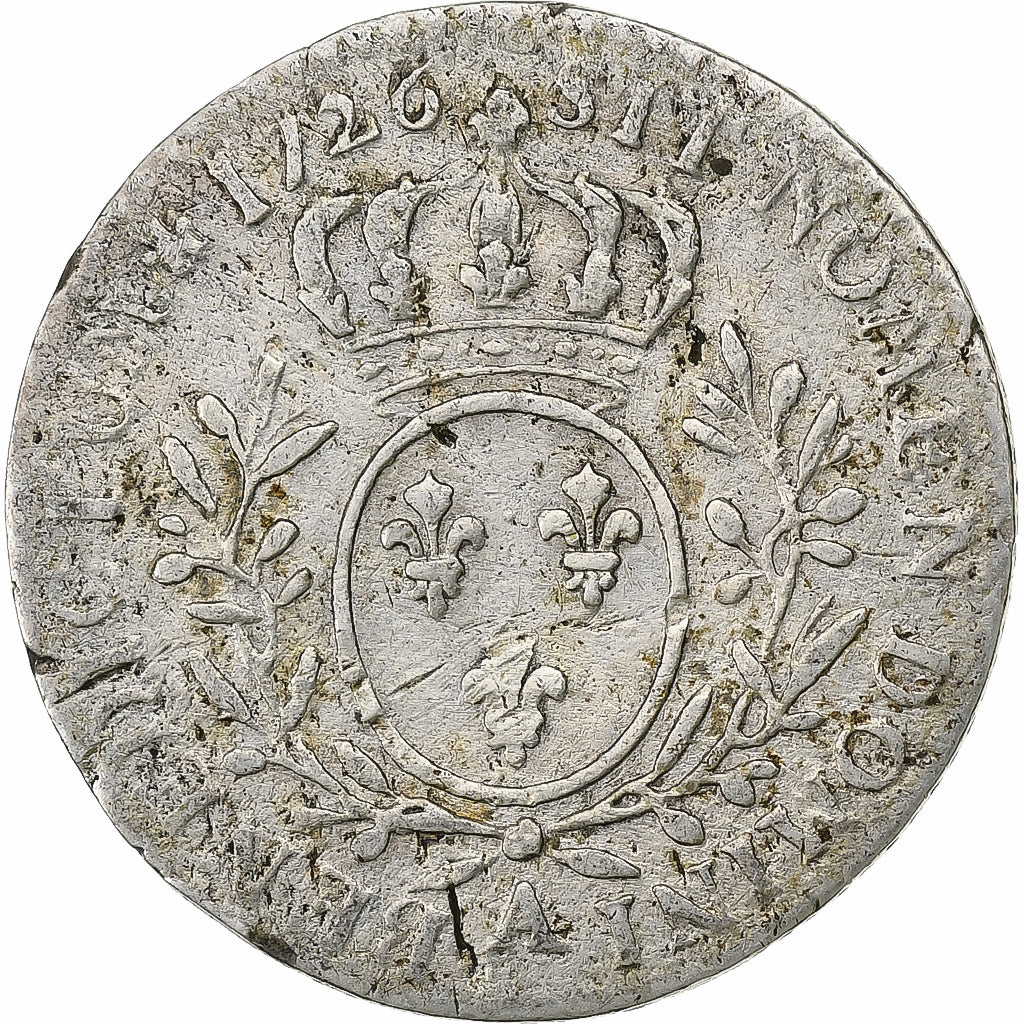 Frankreich, Louis XV, 1/10 Écu aux branches d'olivier, 1726, Paris, Silber, S