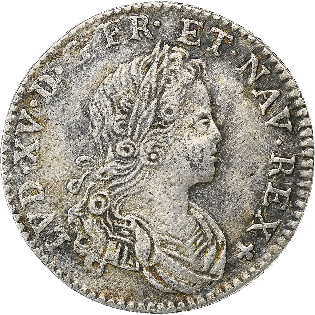 France, Louis XV, 1/6 Écu (XX-S) de France-Navarre, 1719, Paris, Argent, TTB