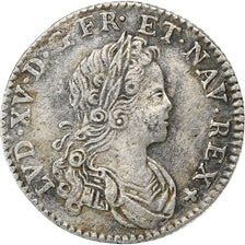 France, Louis XV, 1/6 Écu (XX-S) de France-Navarre, 1719, Paris, Argent, TTB