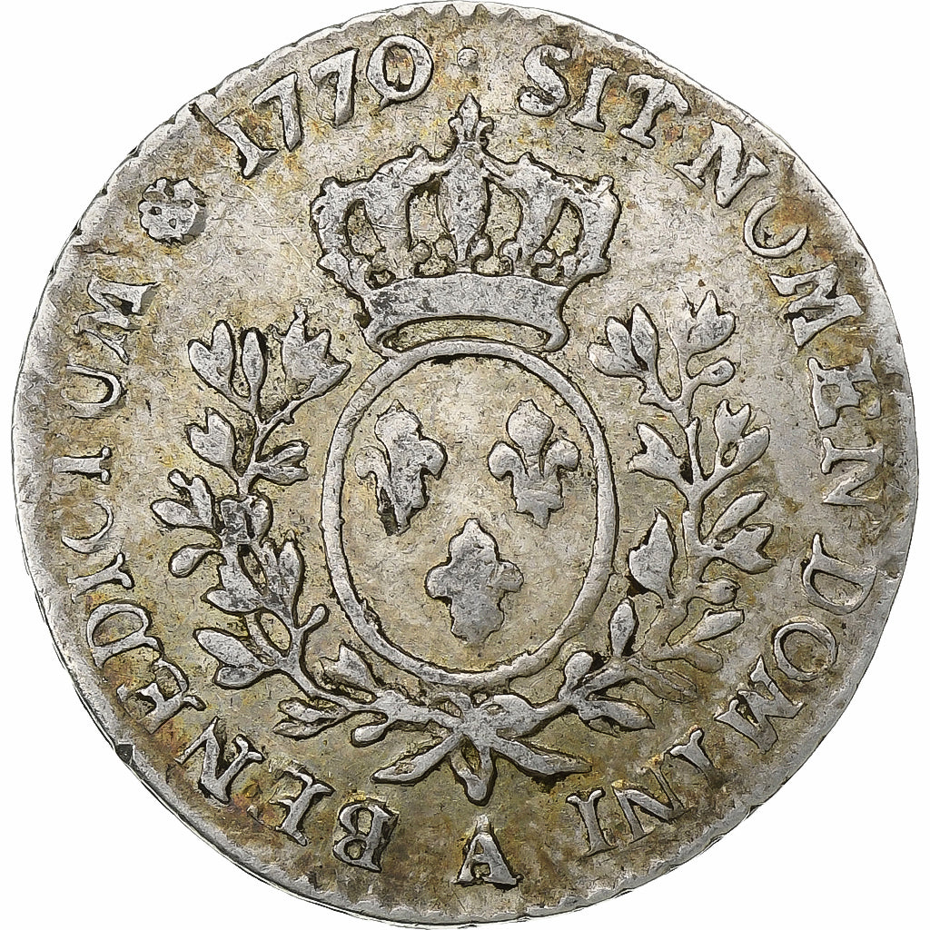 Frankreich, Louis XV, 1/10 Écu au bandeau, 1770, Paris, Silber, S+, Gadoury:292