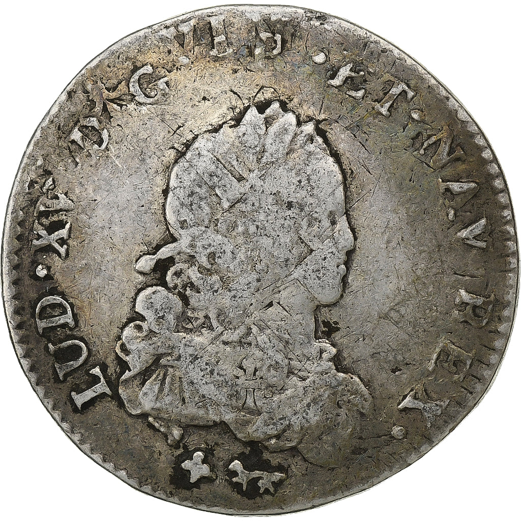 Frankreich, Louis XV, 1/3 écu de France, 1721, Paris, reformed, Silber, S
