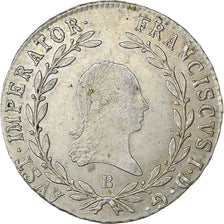 Autriche, François Ier, 20 Kreuzer, 1818, Kremnica, Argent, TTB, KM:2143