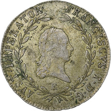 Austria, Franz I, 20 Kreuzer, 1821, Alba Iulia, Silver, VF(30-35), KM:2143