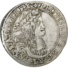 Austria, Leopold I, 15 Kreuzer, 1665, Graz, Silver, VF(30-35), KM:1235