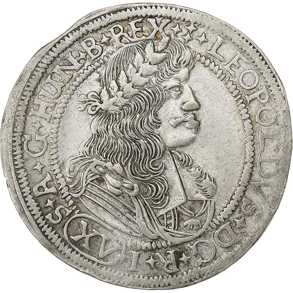 Hungary, Leopold I, 15 Kreuzer, 1684, Silver, VF(30-35)