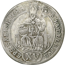 Bishopric of Salzburg, Johann Ernst von Thun, 15 Kreuzer, 1688, Prata