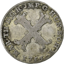 Austrian Netherlands, Maria Theresa, 20 Liards, 1753, Antwerp, Billon
