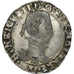 Kingdom of Navarre, Henri II de Béarn, Franc, 1584, Saint-Palais, Plata, BC+