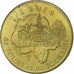 Francja, 1/2 Euro, Tours et Touraine, 1997, Tours, Mosiądz, EF(40-45)