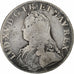 França, Louis XV, Ecu aux branches d'olivier, 1727, Caen, Prata, VF(20-25)