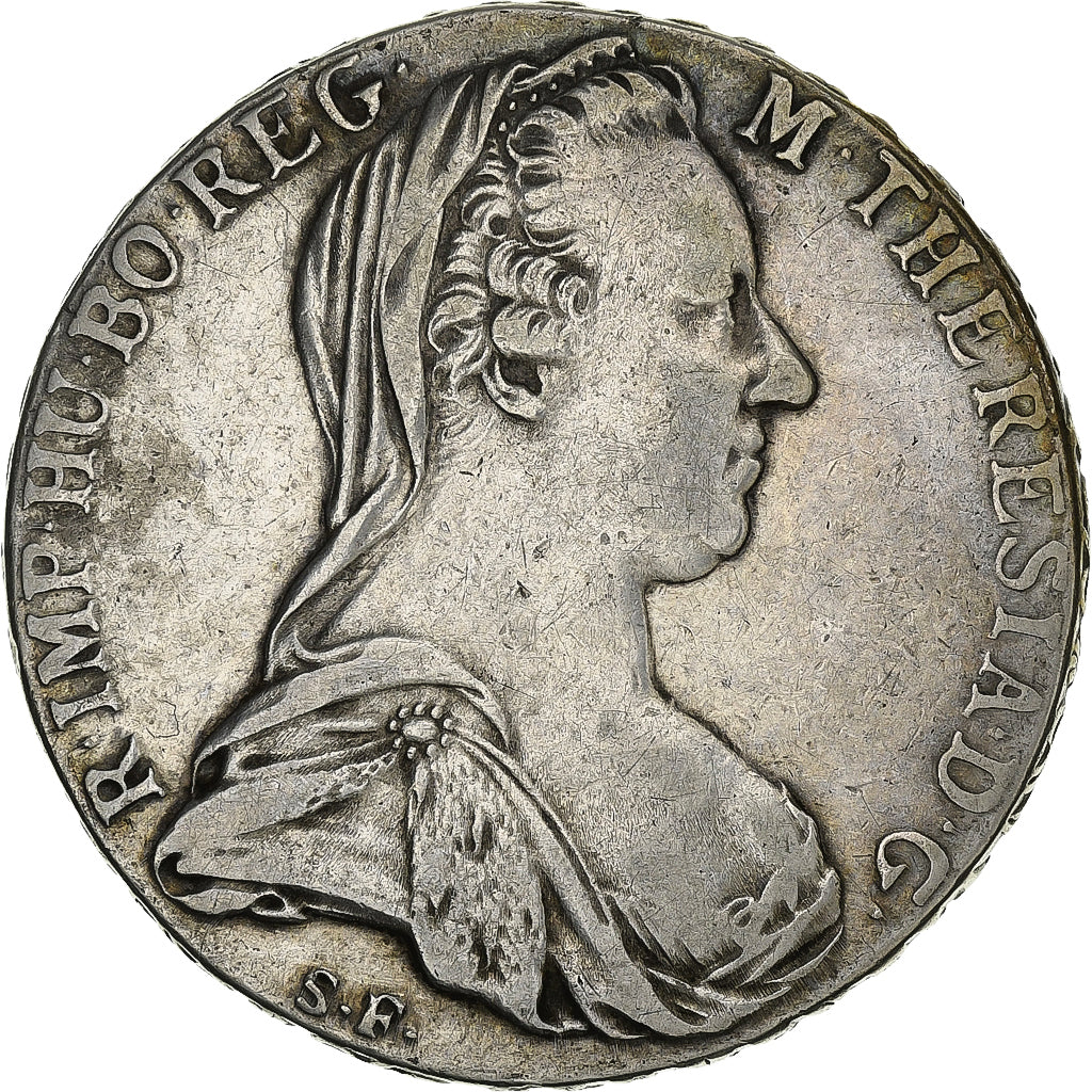 Austria, Maria Theresa, Thaler, 1780, Vienna, Restrike, Silver, VF(30-35)