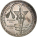 Stati dell'Africa occidentale, 500 Francs, Monetary Union, 1972, MDP, Argento