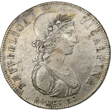 Cisalpine Republic, 30 Soldi, 1801, Milan, Silver, VF(30-35), KM:1