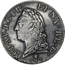 Francja, Louis XV, Écu à la vieille tête, 1772, Pau, Srebro, VF(30-35)