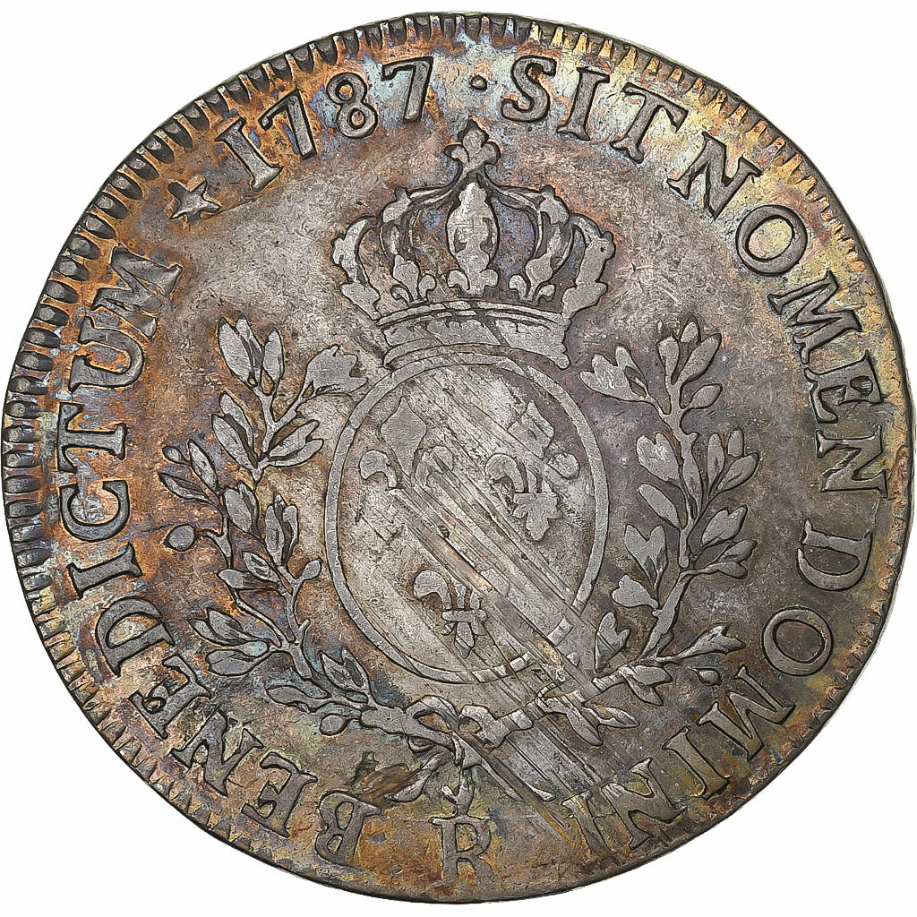 Francia, Louis XVI, Ecu aux branches d'olivier, 1787, Orléans, Argento, MB