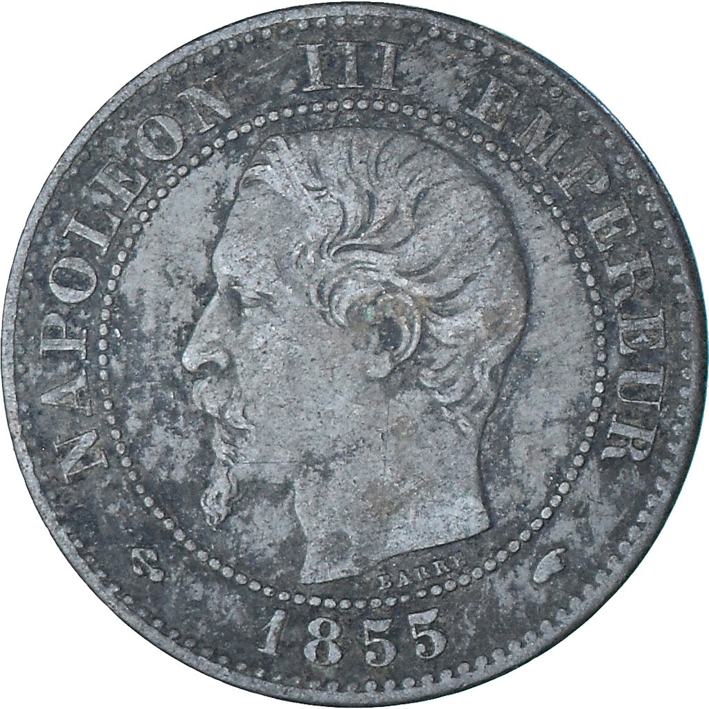 Francia, 2 Centimes, 1855