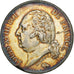 Frankreich, Louis XVIII, 5 Francs, 1824, Lille, Silber, S, Gadoury:614