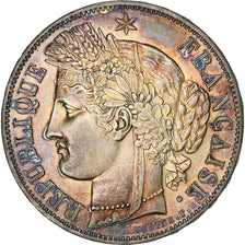 France, 5 Francs, Cérès, 1849, Paris, Silver, AU(55-58), Gadoury:719