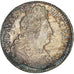 France, Louis XIV, 1/2 Ecu aux trois couronnes, 1711, Nantes, Silver, AU(50-53)