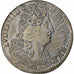 Francia, Louis XIV, 1/4 Ecu aux 3 couronnes, 1709, Reims, Argento, MB+